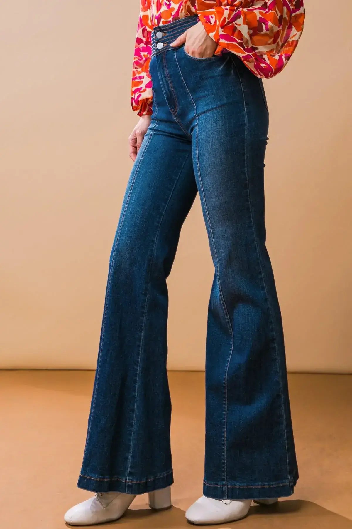 GRAND PARTY DENIM JEANS - Flying Tomato - Flyclothing LLC