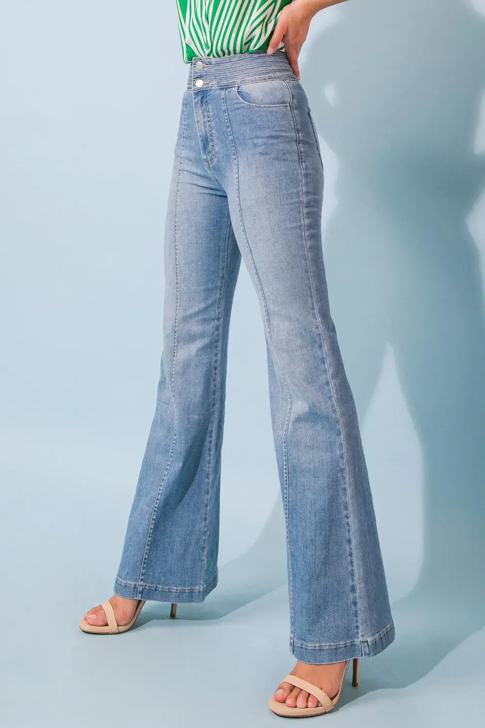 GRAND PARTY DENIM JEANS - Flying Tomato - Flyclothing LLC