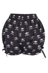 Daisy Corsets LIMITED EDITION Skull Print Pirate Crepe Bloomers - Daisy Corsets