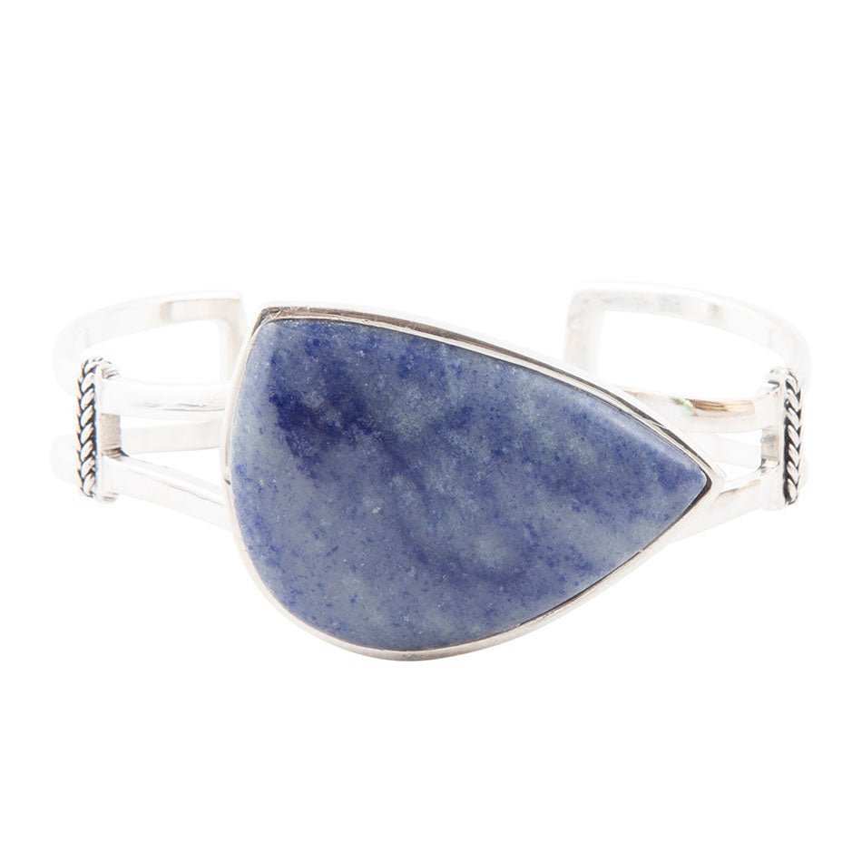Sky Blue Kyanite Cuff Bracelet - Barse Jewelry - Flyclothing LLC