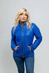 Skylar Women's Faux Leather Puffer Jacket - Whet Blu NYC - Flyclothing LLC
