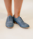 Slip Knot Loafer in Blue - Naughty Monkey