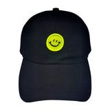 Smile Accented Solid Baseball Cap - Madeline Love - Flyclothing LLC