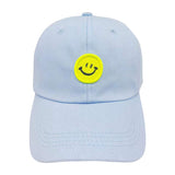 Smile Accented Solid Baseball Cap - Madeline Love - Flyclothing LLC