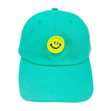 Smile Accented Solid Baseball Cap - Madeline Love - Flyclothing LLC