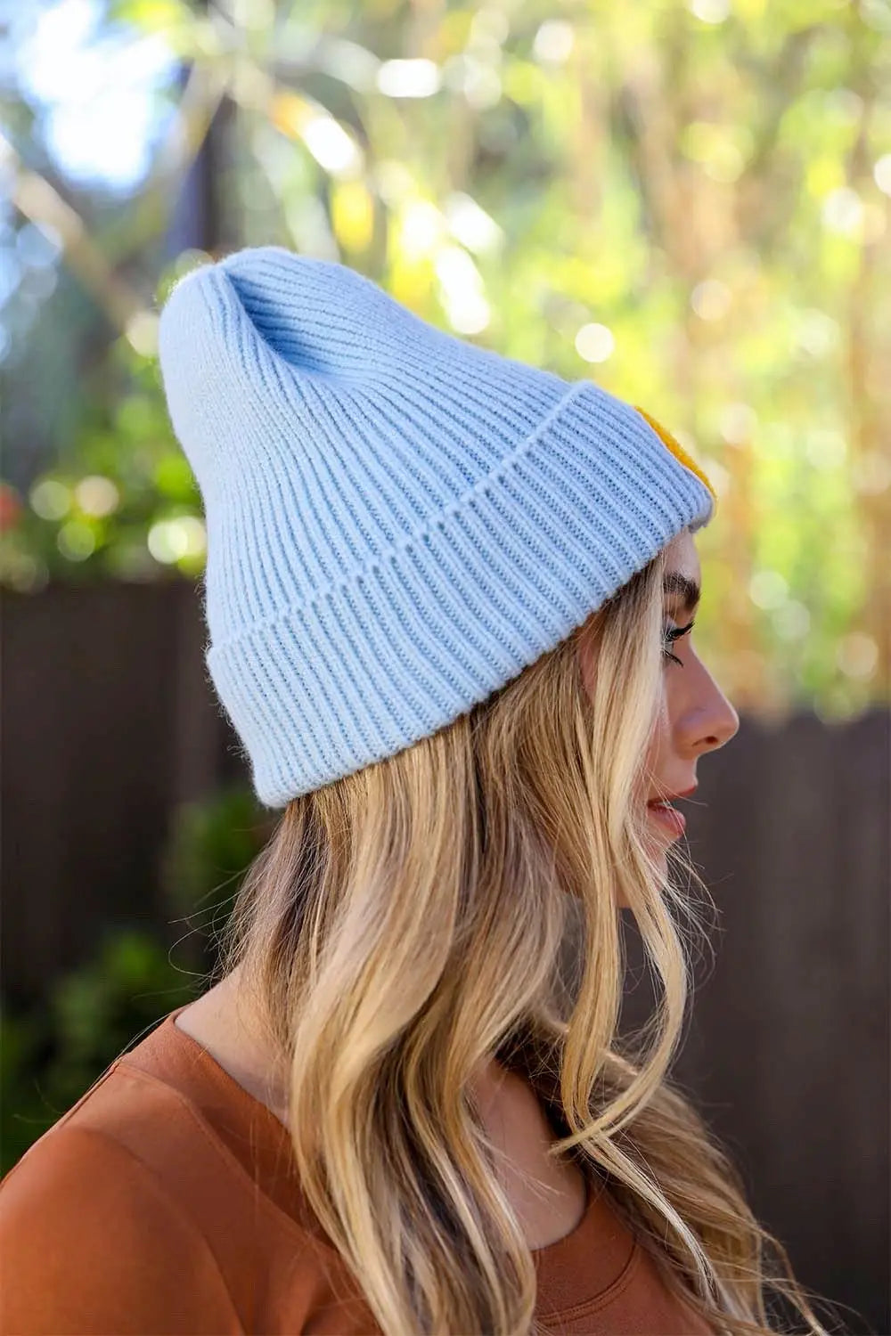 Smiley Face Ribbed Beanie 🙂 - Boho Clothing and Accessories - Flyclothing LLC