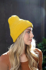 Smiley Face Ribbed Beanie 🙂 - Boho Clothing and Accessories - Flyclothing LLC