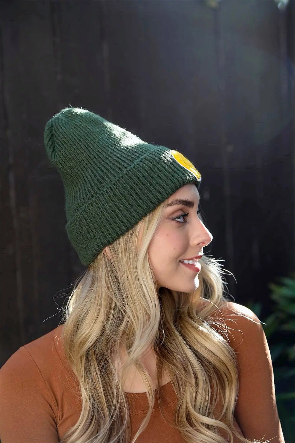 Smiley Face Ribbed Beanie 🙂 - Boho Clothing and Accessories - Flyclothing LLC