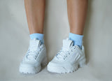 tittimitti® Women’s 100% Organic Combed Cotton Socks 3-Pack – Made in Italy - tittimitti - Flyclothing LLC