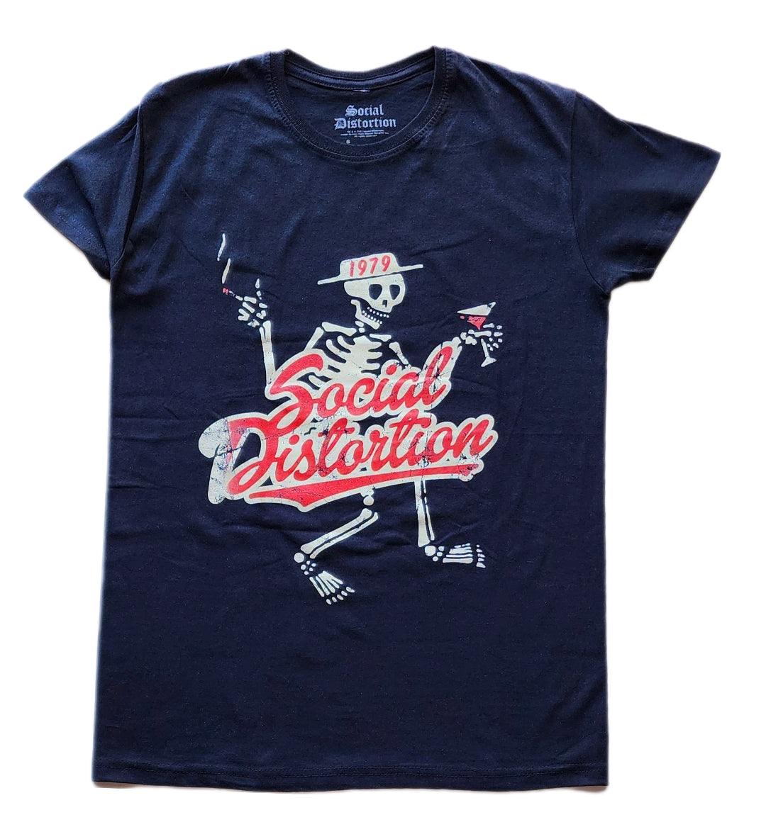 Social Distortion Skelly Logo T-Shirt - Flyclothing LLC