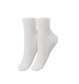 TITTIMITTI® Women’s 100% Organic Mercerized Cotton Filo di Scozia Socks — 1 Pair, Made in Italy - tittimitti - Flyclothing LLC