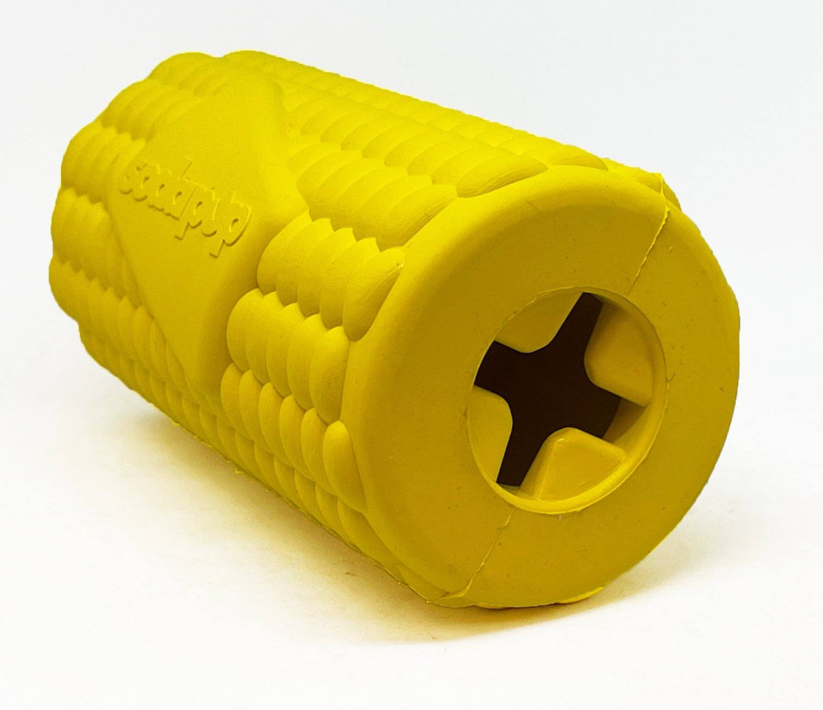 Corn on the Cob Dog Toy - Durable Rubber Treat Dispenser | USA Made - SodaPup/True Dogs, LLC - Flyclothing LLC
