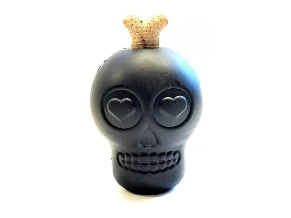 Magnum Sugar Skull Dog Chew Toy & Treat Dispenser - USA Made | SodaPup - SodaPup/True Dogs, LLC - Flyclothing LLC