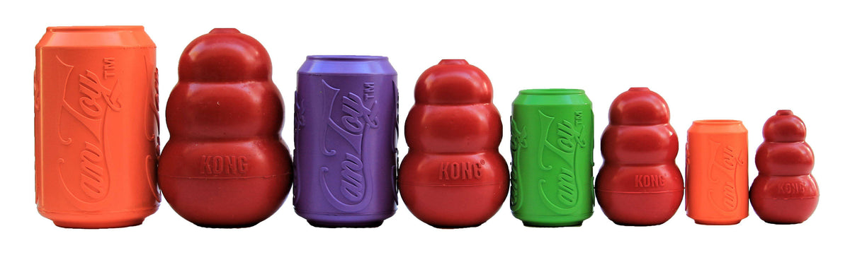 Can Toy Rubber Dog Chew Toy for Average Chewers | Treat Dispenser | USA Made - SodaPup/True Dogs, LLC - Flyclothing LLC