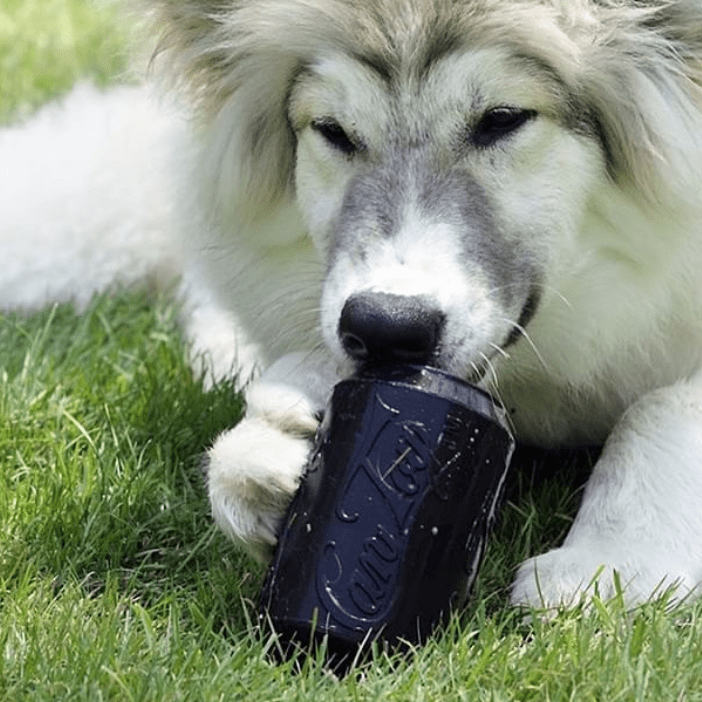 Magnum Can Toy Rubber Dog Chew Toy for Extreme Chewers | Treat Dispenser | USA Made - SodaPup/True Dogs, LLC - Flyclothing LLC