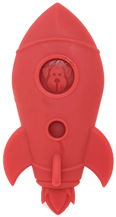 Rocket Ship Ultra Durable Nylon Dog Chew Toy - SodaPup/True Dogs, LLC - Flyclothing LLC
