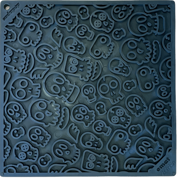 Zombie eMat - Enrichment Lick Mat for Dogs and Cats | Halloween Skull Design | SodaPup - SodaPup/True Dogs, LLC - Flyclothing LLC
