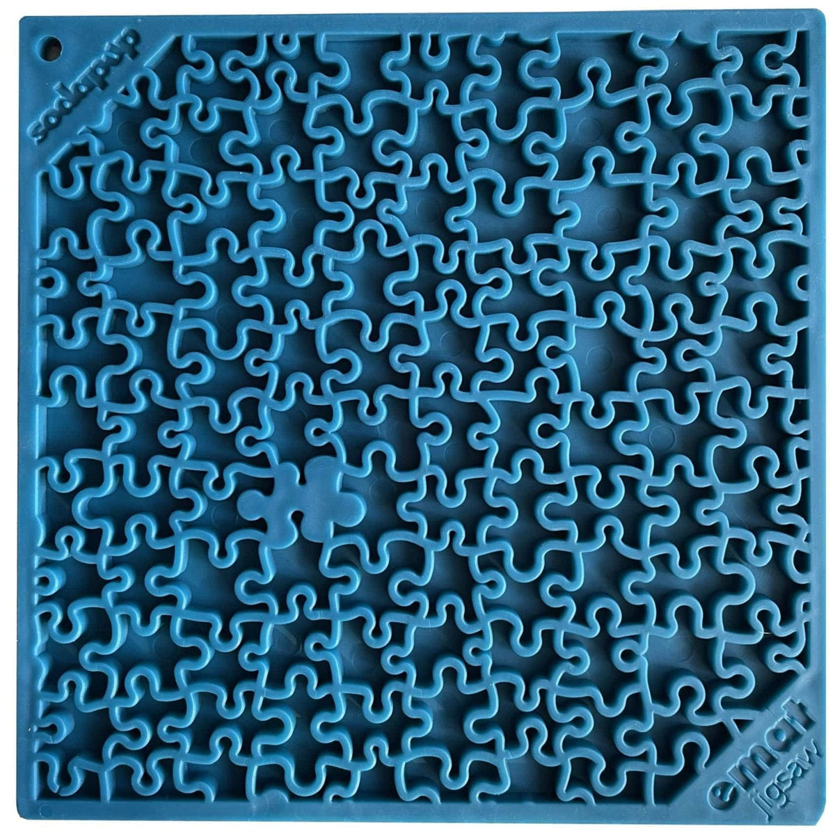 Jigsaw Puzzle eMat - Enrichment Lick Mat for Dogs and Cats | eMat Enrichment Toy for Anxiety Relief | USA Made - SodaPup/True Dogs, LLC - Flyclothing LLC
