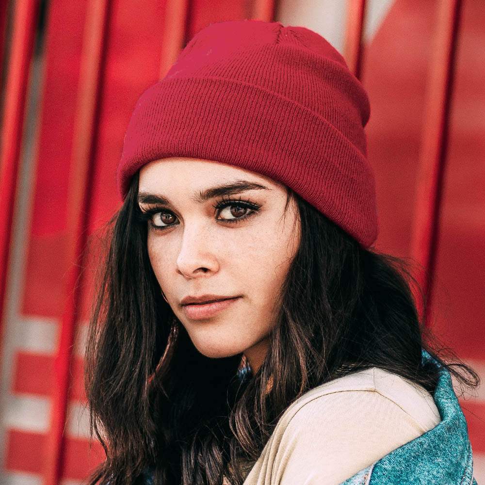 Soft Basic Beanie Hat - Madeline Love - Flyclothing LLC