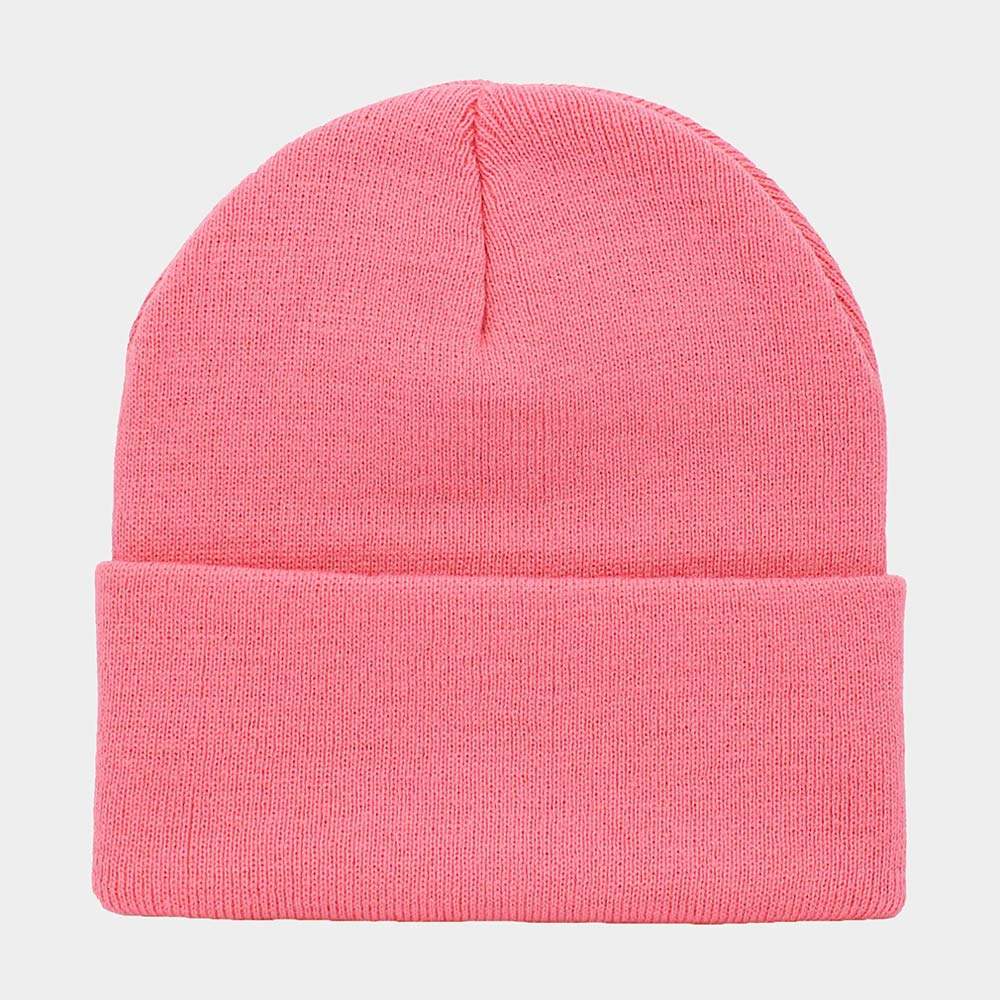 Soft Basic Beanie Hat - Madeline Love - Flyclothing LLC