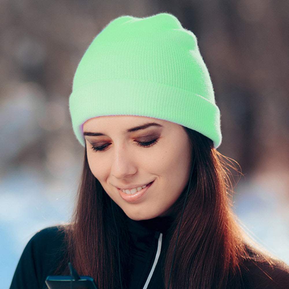 Soft Basic Beanie Hat - Madeline Love - Flyclothing LLC