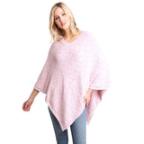 Soft Cozy Mixed Printed Poncho - Madeline Love - Flyclothing LLC