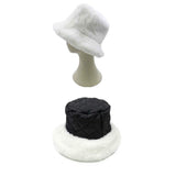 Soft Faux Fur Bucket Hat - Madeline Love - Flyclothing LLC