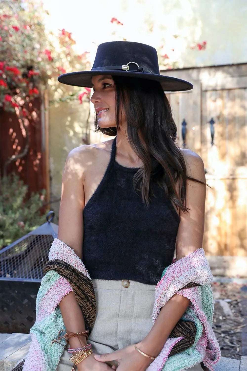 Soft Halter Crop Top 🥰 - Boho Clothing and Accessories - Flyclothing LLC