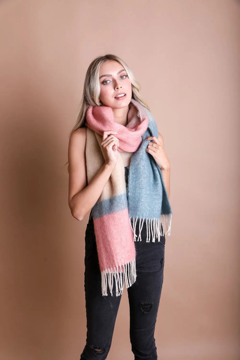 Soft Mohair Scarf - This Years Classic - Boho Clothing and Accessories - Flyclothing LLC