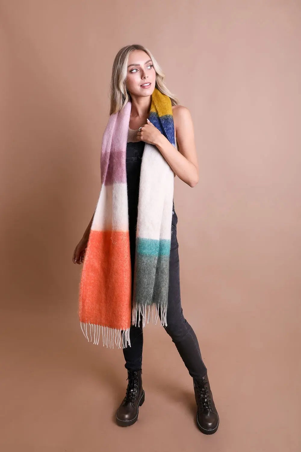 Soft Mohair Scarf - This Years Classic - Boho Clothing and Accessories - Flyclothing LLC