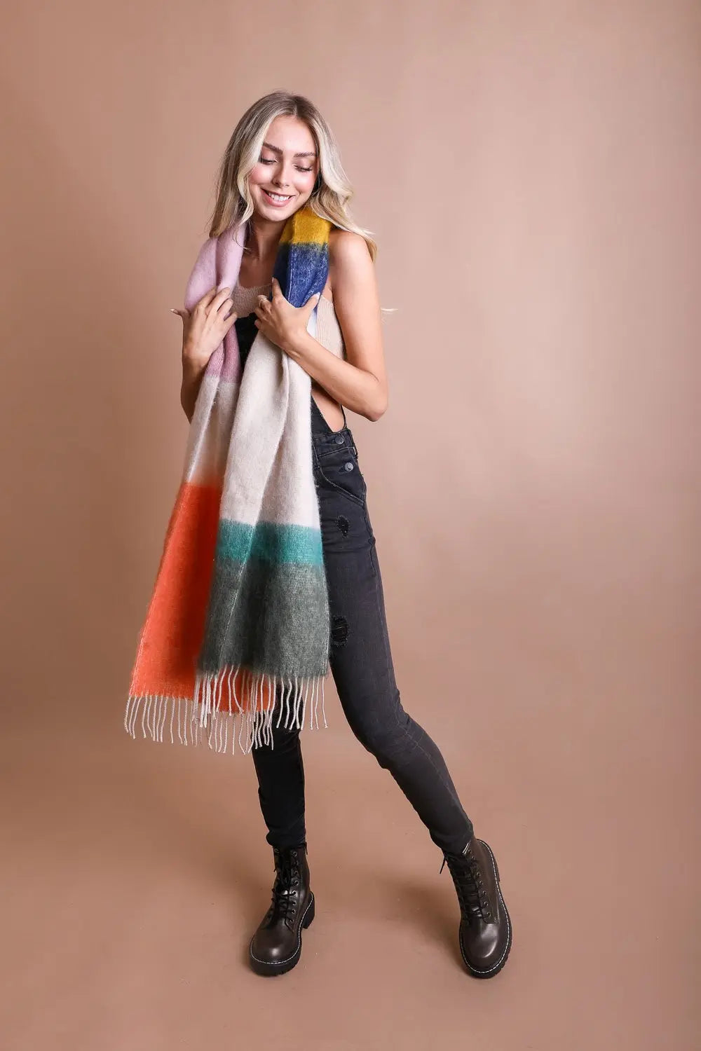 Soft Mohair Scarf - This Years Classic - Boho Clothing and Accessories - Flyclothing LLC