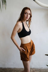 Solid Halter Bralette - Boho Clothing and Accessories - Flyclothing LLC