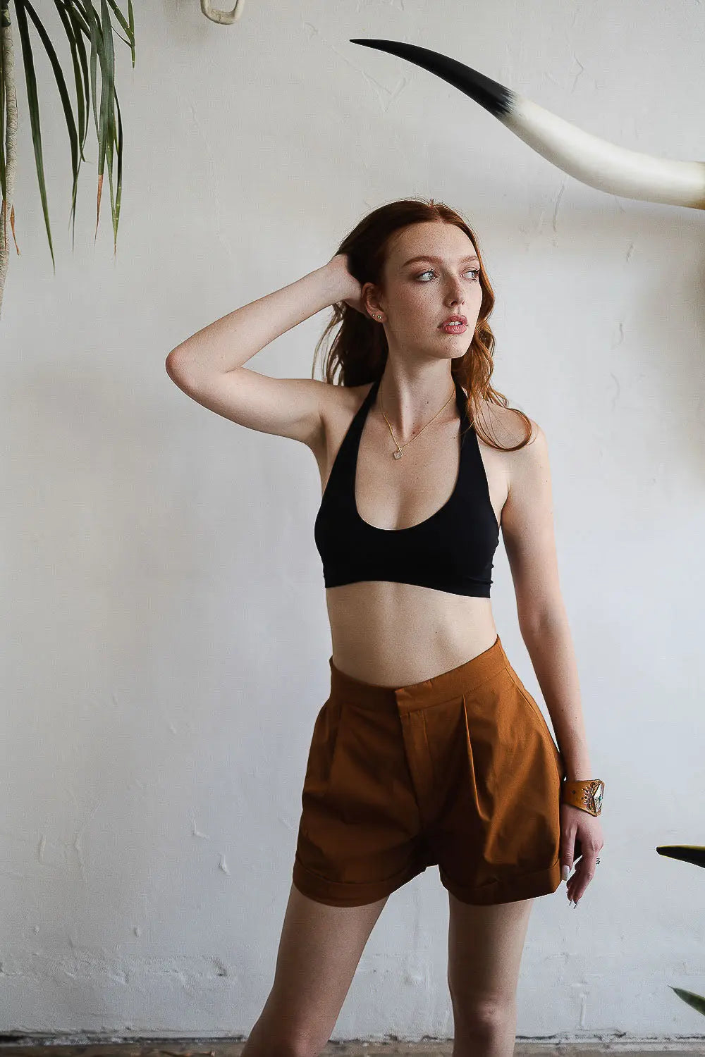 Solid Halter Bralette - Boho Clothing and Accessories - Flyclothing LLC
