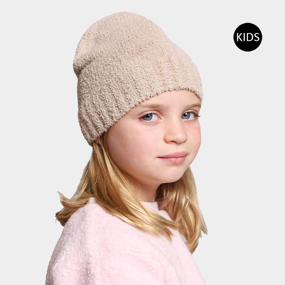 Solid Kids Beanie Hat - Madeline Love - Flyclothing LLC