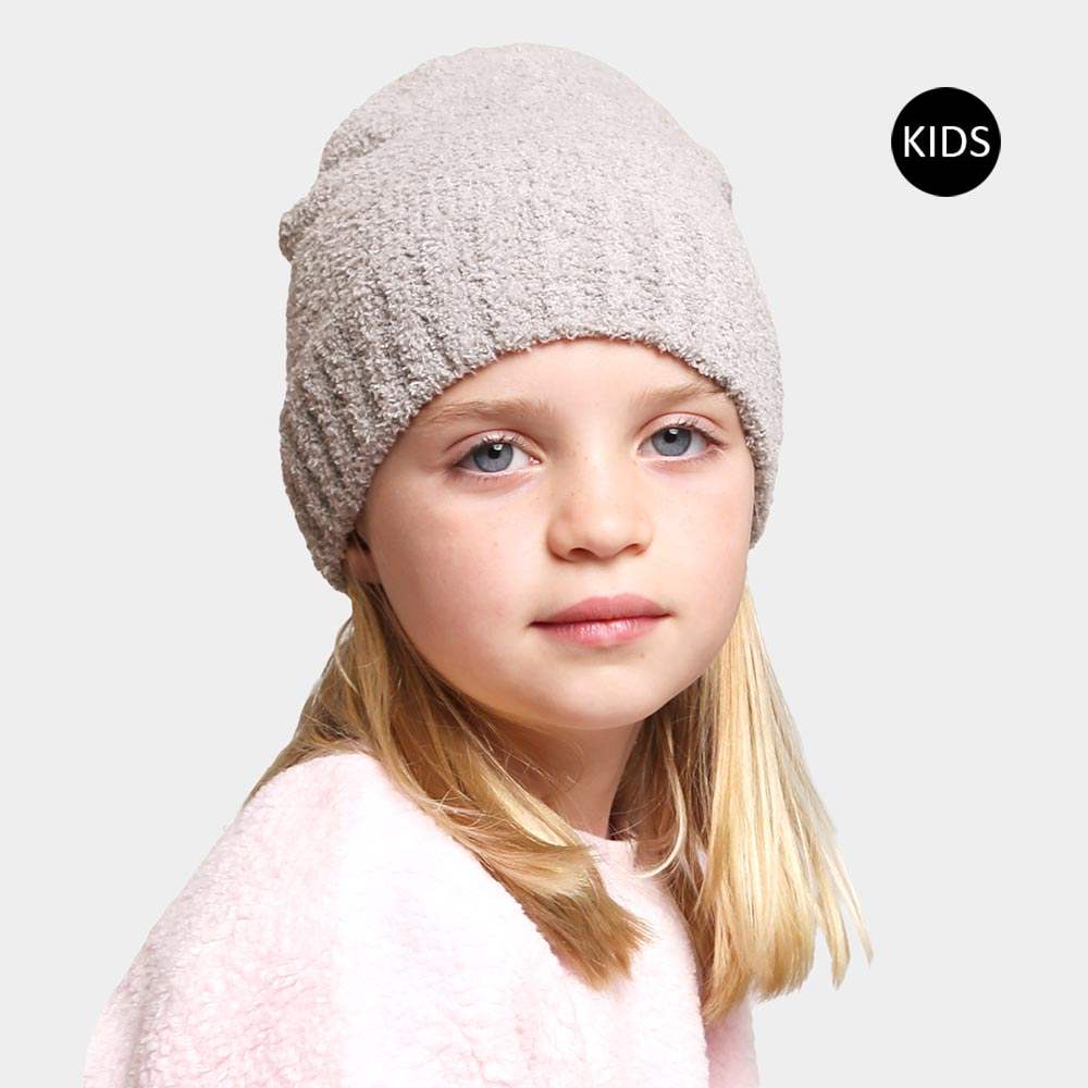 Solid Kids Beanie Hat - Madeline Love - Flyclothing LLC