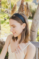 Solid Shade Woven Headband - Boho Clothing and Accessories - Flyclothing LLC