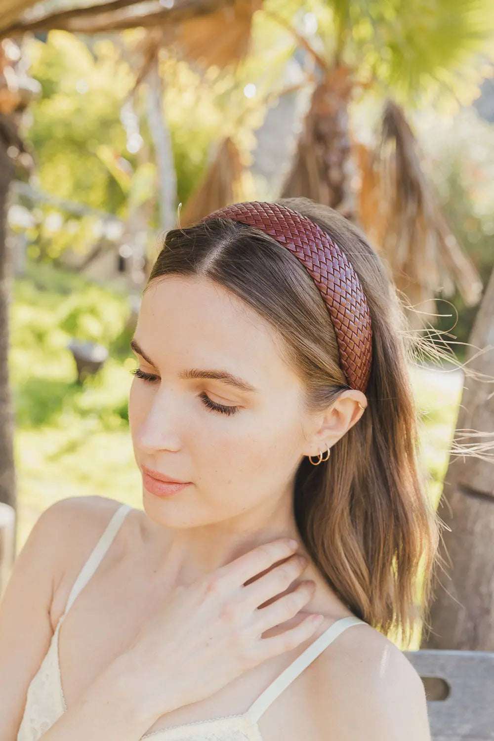 Solid Shade Woven Headband - Boho Clothing and Accessories - Flyclothing LLC