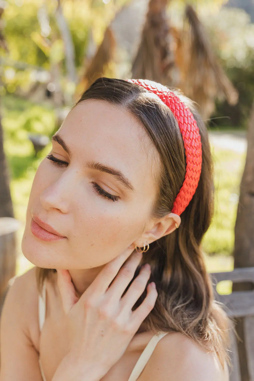 Solid Shade Woven Headband - Boho Clothing and Accessories - Flyclothing LLC
