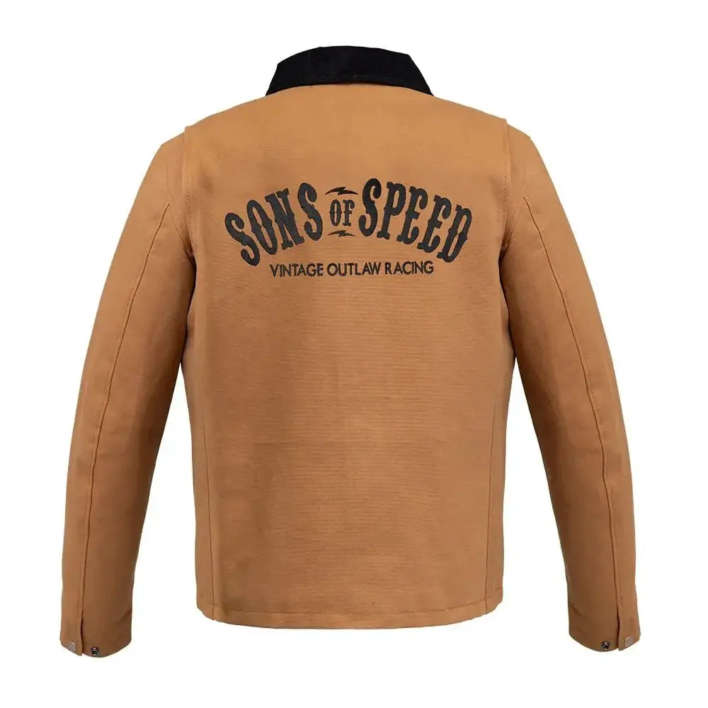Sons of Speed - Lined Mechanic Jacket - First Manufacturing Company - Flyclothing LLC