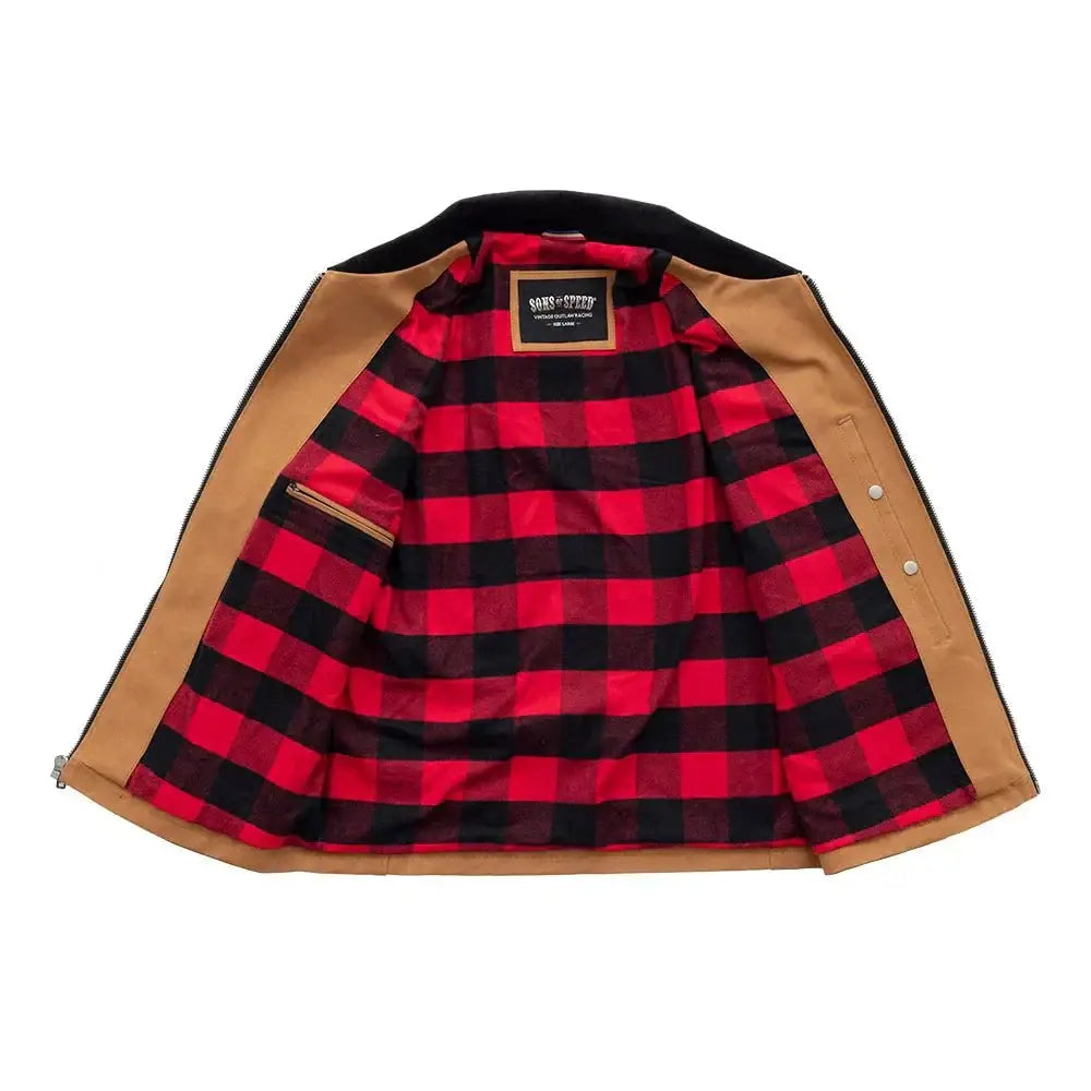 Sons of Speed - Lined Mechanic Jacket - First Manufacturing Company - Flyclothing LLC