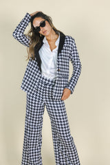 The Sophistication | Houndstooth Women's Suit - Shinesty