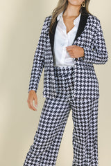 The Sophistication | Houndstooth Women's Suit - Shinesty