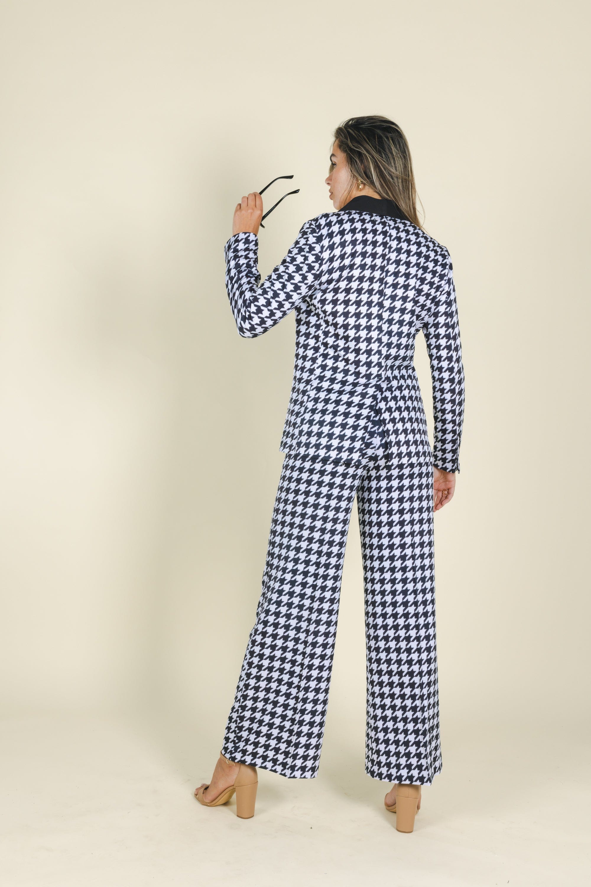 The Sophistication | Houndstooth Women's Suit - Shinesty