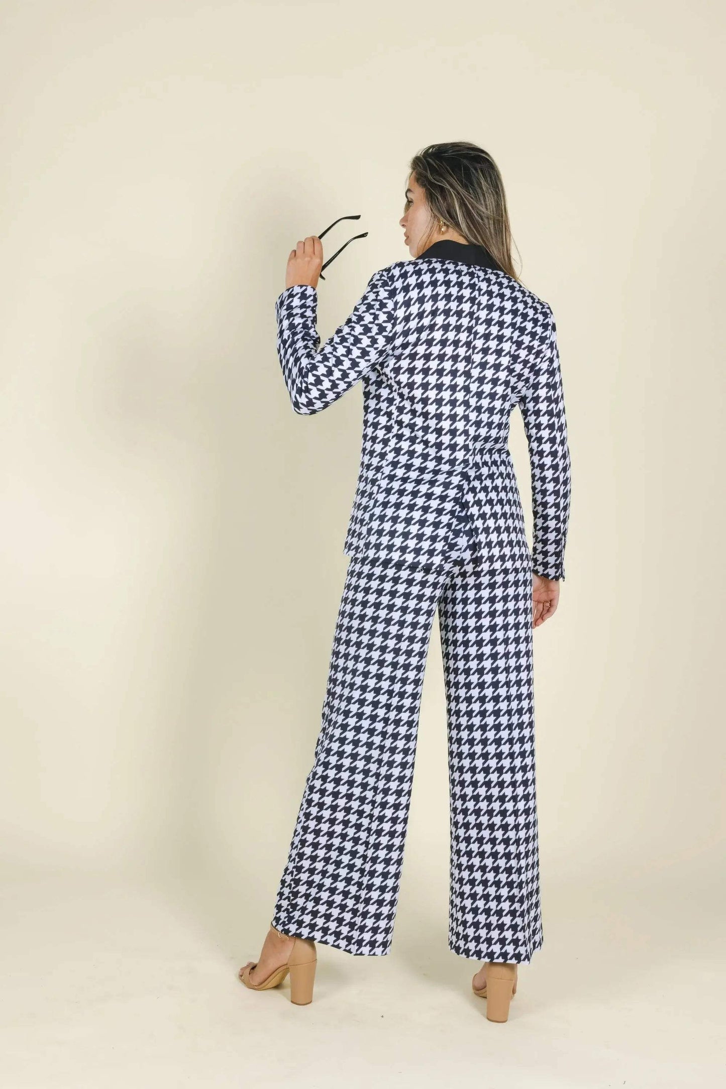 The Sophistication | Houndstooth Women's Suit Pants - Shinesty - Flyclothing LLC