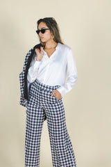 The Sophistication | Houndstooth Women's Suit - Shinesty