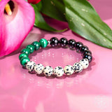 Soul Reset: Dalmatian Jasper Bracelet of Healing - Conscious Items - Flyclothing LLC