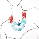 Southwest Mix Agate Statement Necklace - Barse Jewelry