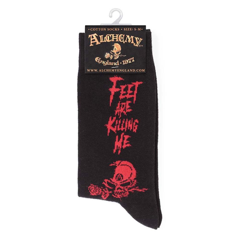Feet Are Killing Me Socks - Alchemy of England - Flyclothing LLC