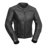 Speed Queen - Womens Motorcycle Leather Jacket - First Manufacturing Company - Flyclothing LLC