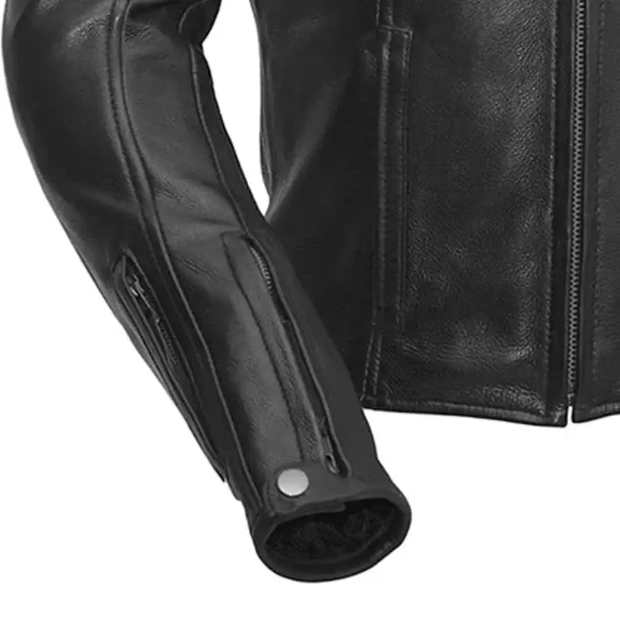 Speed Queen - Womens Motorcycle Leather Jacket - First Manufacturing Company - Flyclothing LLC